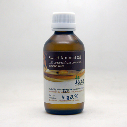Juas Cold-Pressed Sweet Almond Oil-120ml